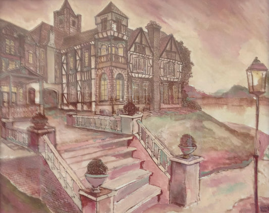 Stately Home (watercolour)