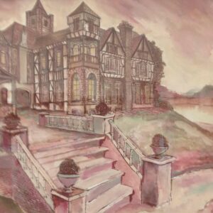 Stately Home (watercolour)