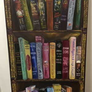 Bookcase (oils)