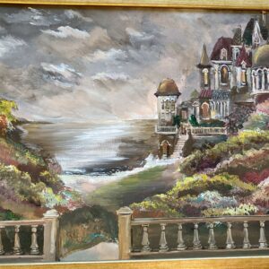 Castle by the Sea (acrylic)