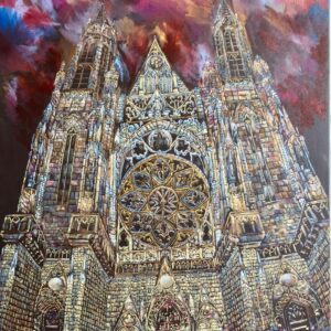 Prague Cathedral (acrylic)