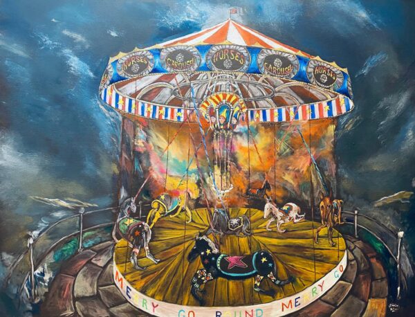 Merry-Go-Round (acrylic)